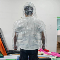 2025 populaire doudoune gonflable manteau gonflable veste de fête gonflable transparente