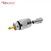 Connecteur UHF mâle femelle câble coaxial UHF mâle à sertir PL259 pour câble coaxial RG213/RG214/WDFR400/RG400 N/BNC/SMA/TNC/DIN