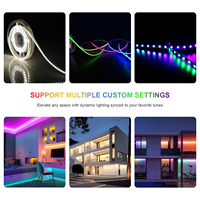 Contrôleur RF universel CE certifié SP106E 6A DC5-12V avec microphone intégré pour bande LED RGB, télécommande 15M
