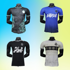 <span class=keywords><strong>Maillot</strong></span> de football <span class=keywords><strong>rose</strong></span> de qualité thaïlandaise 2526 en gros, séchage rapide, coupe automatisée pour l'Algérie – Collection Afrique des Nations - Product Image 3