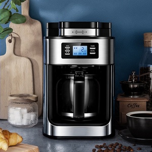 Smart Americano se aplica a Office Home Hotel 1.2l Capacidad del tanque de agua Cafeteras eléctricas de molienda por goteo - Product Image 3