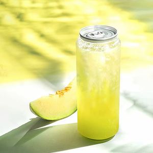 Latas de Plástico Transparentes de 250ml y 500ml, Botellas para Bebidas, con Tapa de Aluminio, Personalizables, Latas de PET - Product Image 1