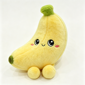 Peluche banane personnalisée, jouet en peluche fruit, peluche banane douce, jouet en peluche banane, banane en peluche - Product Image 6