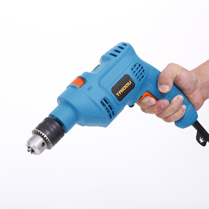 Perceuse à percussion électrique avec moteur à balais, perceuse domestique 30 Nm 180 mm, perceuse manuelle filaire - Product Image 4