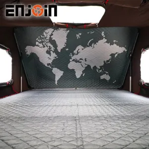 ENJOIN-toldo plegable automático para 4 personas, carpa de techo de aluminio para vehículo Suv, Camping