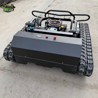 Tondeuse à gazon automatique avec technologie sans fil périmétrique utilisant la navigation par positionnement par satellite