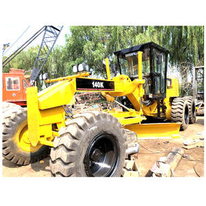 Chenille originale 140K, niveleuse à moteur d'occasion de CAT japon - Product Image 1