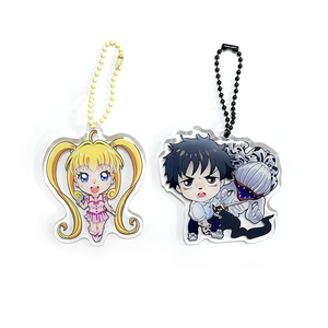 Móc Khóa Ba Chiều Cầu Vồng Hai Mặt Thiết Kế Theo Yêu Cầu Mặt Dây Chuyền Ba Chiều Bằng Acrylic - Product Image 1