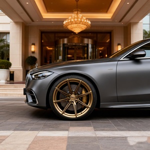 Jantes monobloc forgées concaves profondes FHJ 19x10 19x10.5 5x112 5x120 en alliage pour <span class=keywords><strong>Mercedes</strong></span> Audi BMW Série 5, jantes de voiture - Product Image 4