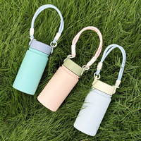 Botella de Agua de Acero Inoxidable 316 de 350 ml con Asa, Ecológica, para Auto, Oficina, Niños, Camping, Venta al Por Mayor