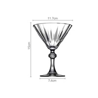 Ensemble de verres à vin vintage de luxe, gobelet à vin blanc à pied sphérique, écologique, compatible lave-vaisselle
