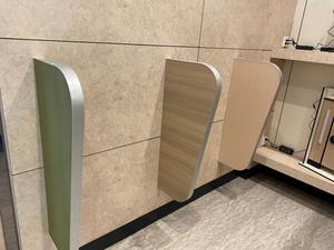 Aogao Không Thấm Nước 36 Mét Pvc Nam Nhà Vệ Sinh Tiểu Phân Vùng Panels - Product Image 2