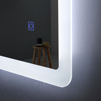 Taida Morden – capteur de contrôle tactile de miroir de salle de bain éclairé par LED avec TUV
