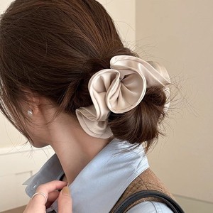 Élastique à cheveux chic style français pour chignon, inspiré d'Instagram, avec volants, pour queue de cheval, en tissu élégant, accessoire de coiffure, cadeau - Product Image 5