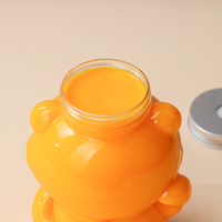 Bouteilles en PET de qualité alimentaire 350 ml 500 ml, mignonnes en forme de chat, avec bouchons à vis, pour jus, boissons, jus biologiques, boissons saines