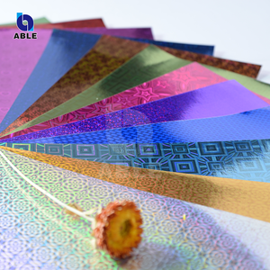 Giá Rẻ Đầy Màu Sắc Metallized Giấy Cho Gói Trang Trí Làm Thẻ - Product Image 3