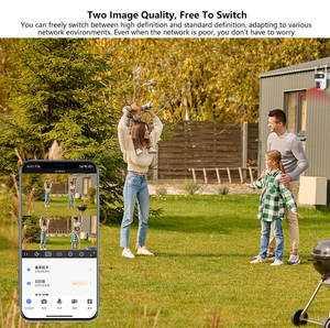Tuya Smart 6MP Dual-Objektiv Mini-WLAN IP-Netzwerkkamera Bewegungserkennung Wasserdichte CCTV-Sicherheitskamera - Product Image 6
