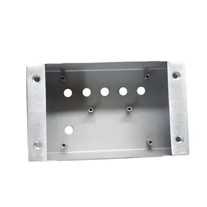 Custom outdoor sheet metal stainless steel box electrical electronic aluminum enclosure