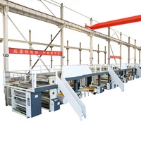 Ligne de production automatique de carton ondulé QH à 3, 5 et 7 plis, machine à fabriquer des boîtes, équipement pour ligne d'emballage