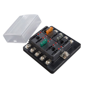 Indicatore LED in linea 4 6 8 10 a 12 vie circuito automobilistico Block supporto fusibile - Product Image 2