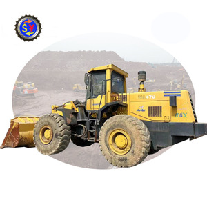 Minicargadora frontal Komatsu usada en oferta, tracción en las RUEDAS 4x4, carga nominal de 7 toneladas con motor de motor y bomba de cargador usado, 2 unidades - Product Image 1