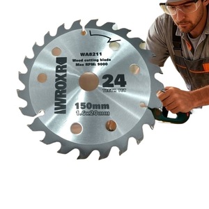 Wroxr Wood Cutting Blade 150mm 24 Teeth Tct For Circular Saw - Product Image 1