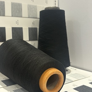 Benang Polyester Vortex <span class=keywords><strong>Spun</strong></span> MVS NE 30/1 <span class=keywords><strong>100</strong></span>% Hitam untuk Rajutan dan Tenun - Product Image 5