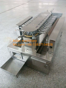 Satay <span class=keywords><strong>kebab</strong></span> brochettes grill machine/auto yakitori grill machine/flip automatique rotatif poulet satay brochette grill machine - Product Image 3