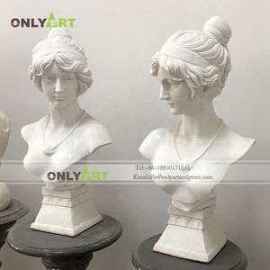 <span class=keywords><strong>Apolo</strong></span> y la Diosa Artemis Diana griego fundido busto de mármol <span class=keywords><strong>escultura</strong></span> - Product Image 3