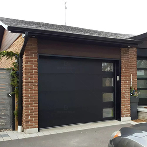 Coupe Galvanisé En Acier Isolé 16*7 <span class=keywords><strong>Garage</strong></span> <span class=keywords><strong>Porte</strong></span> Automatique Moderne <span class=keywords><strong>De</strong></span> Sécurité En Acier Résidentiel Verre Électrique 8*7 <span class=keywords><strong>Garage</strong></span> <span class=keywords><strong>Porte</strong></span> - Product Image 2