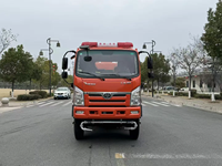 Camion benne de sauvetage diesel à double essieu, capacité de réservoir de 9 tonnes (5001-7000L), hauteur de travail de 55m, transmission 4x4, norme d'émission Euro 6, boîte manuelle
