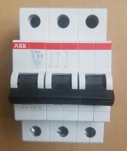 เบรกเกอร์ขนาดเล็ก A.B B รุ่น S203-C63 3P 63A - Product Image 1