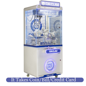 Máquina de Garras Popular que Funciona con Monedas, Máquina Expendedora de Juguetes Pequeños con Garras para Regalos y Golosinas, Máquina de Garras de la Suerte con Gabinete de Metal Resistente - Product Image 6