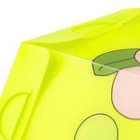 Boîtes d'emballage cadeau jetables en plastique PP hexagonales personnalisées de haute qualité