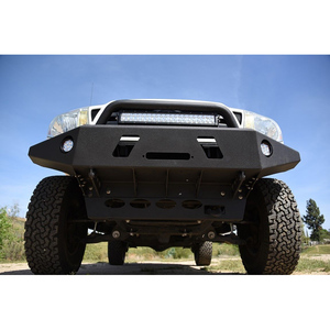 บาร์วัวพร้อมแถบไฟ LED 4x4กั<span class=keywords><strong>น</strong></span>ชนหน้าเหล็ก<span class=keywords><strong>ค</strong></span>วามแข็งแรงสูงสำหรับ Nissan patrevo Raptor Isuzu - Product Image 4
