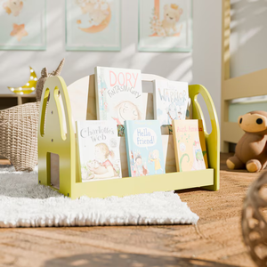 Estantería portátil Montessori, estantería móvil, estante de exhibición, regalo perfecto para bebé - Product Image 2