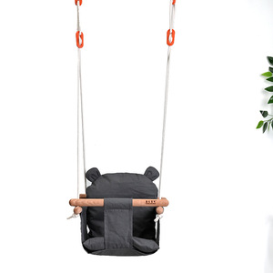 Silla colgante infantil de tela de algodón para interior y exterior, silla colgante para bebé, asiento para interior y exterior, muebles de jardín, <span class=keywords><strong>columpio</strong></span> infantil para patio o <span class=keywords><strong>parque</strong></span> - Product Image 1