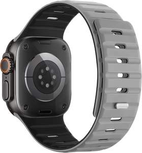 Nuovo cinturino sportivo magnetico in Silicone compatibile con <span class=keywords><strong>Apple</strong></span> <span class=keywords><strong>Ultra</strong></span> 2 cinturino da 49mm per <span class=keywords><strong>Apple</strong></span> <span class=keywords><strong>Watch</strong></span> <span class=keywords><strong>Ultra</strong></span> SE serie 10 9 8 7 6 5 4 - Product Image 2