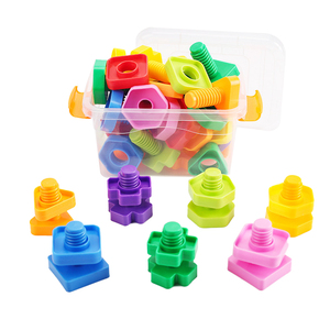 Giocattoli con Viti e Dadi da Assemblare per Bambini di <span class=keywords><strong>1</strong></span> <span class=keywords><strong>Anno</strong></span>, Blocchi Smontabili - Product Image 1