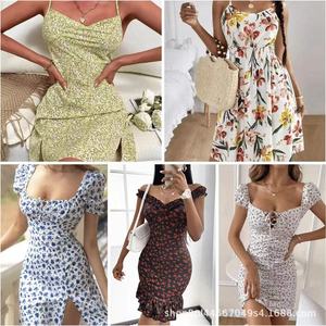 Sheines Manufacture propose des <span class=keywords><strong>robes</strong></span> <span class=keywords><strong>d</strong></span>'<span class=keywords><strong>été</strong></span> <span class=keywords><strong>d</strong></span>écontractées pour femmes, élégantes et stylées, transparentes, de différents styles, mi-longues, empire, unies - Product Image 5