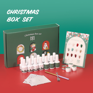Kit de manicura con logo de marca, esmalte de gel uv para Navidad, precio de fábrica, salón de uñas, <span class=keywords><strong>2022</strong></span> - Product Image 1