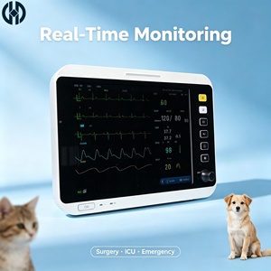 Moniteur vétérinaire portable performant pour la surveillance respiratoire et cardiaque des chiens, avec fonction <span class=keywords><strong>de</strong></span> révision complète des formes d'onde sur 12 heures - Product Image 2