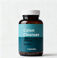 Capsules de nettoyage du côlon en marque propre OEM, détoxification du côlon, fibres pour femmes et hommes, formule à base de plantes naturelles