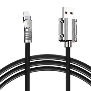 Cable de Datos Giratorio USB Tipo-C, Carga Súper Rápida de 120W, 3 en 1, 6A, 1M 1.5M 2M, Cables de Carga para Teléfono Móvil - Product Image 4