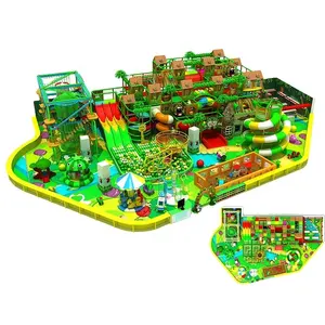 Parque Infantil de plástico YL900042-2 para niños, equipo de juegos suave para interior