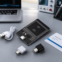 Lecteur de cartes PCR532 PN532, lecteur/graveur/copieur de cartes IC, lecteur de cartes NFC pour téléphone, simulation de bracelet, contrôle d'accès, lecteur de cartes d'ascenseur