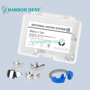 Tandherstel Matrixband En Metalen Ring Tandheelkundig Doorsnedematrixsysteem Voor Het Vullen Van De Proximale Holte Tandheelkundige Supplie - Product Image 1