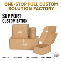 Usine de carton en Chine, papier kraft, carton de grande taille, boîtes d'emballage en carton ondulé, logo personnalisé