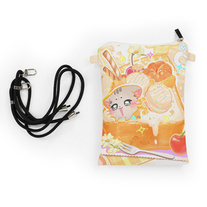 Dài chống trộm điện thoại túi điện thoại di động Ví bìa phim hoạt hình tùy chỉnh điện thoại di động ví cho sinh viên - Product Image 5