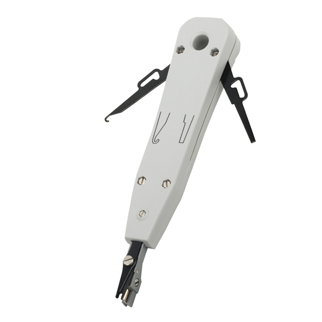 Multifunction 110 IDC Cable Punch down Tool Hardware Networking Terminal Insert & Thread Cutter for Poe 4G 3G GSM Sdk Gprs